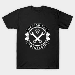 mechanical engineering, engineer funny logo design T-Shirt